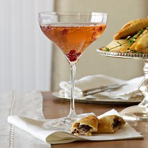 Pomagranate Champagne Cocktail