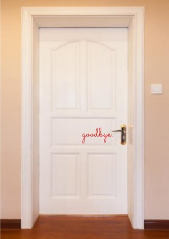 Etsy Goodbye Decal