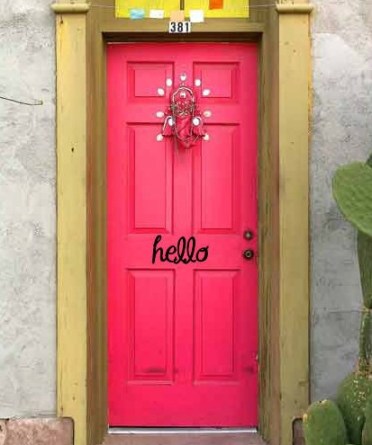 Etsy Hello Decal