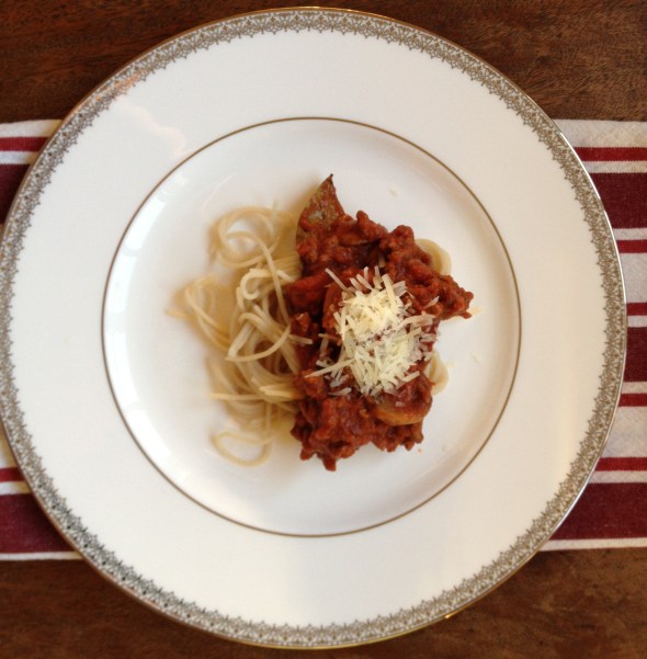 Spaghetti and Meat Sauce