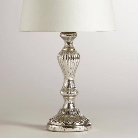 Mercury Glass Lamp
