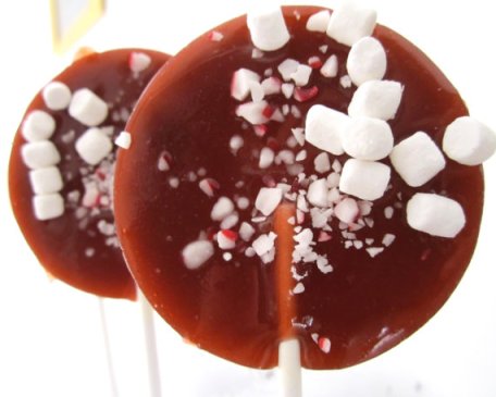 Luxe Lollies Peppermint Hot Chocolate Lollipop