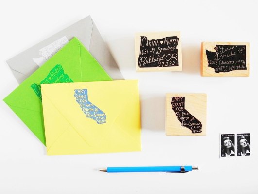 Paper Pastries Custom Return Address Stamp - All hand done!