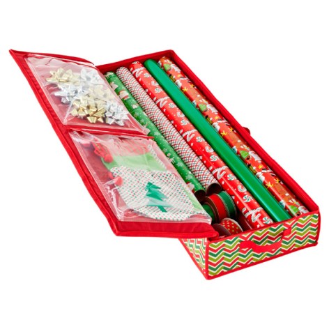 Holiday Wrap Storage
