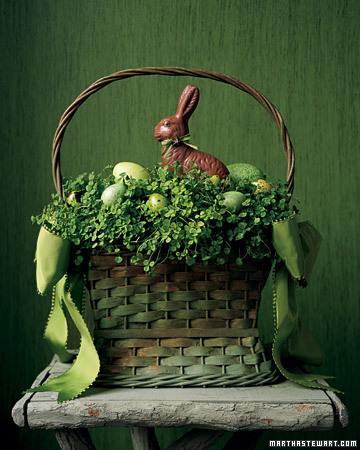 Martha Stewart Easter Basket inspo