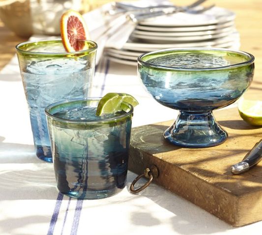 Pottery Barn glassware