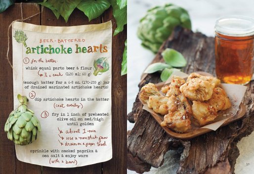 beer battered artichoke hearts