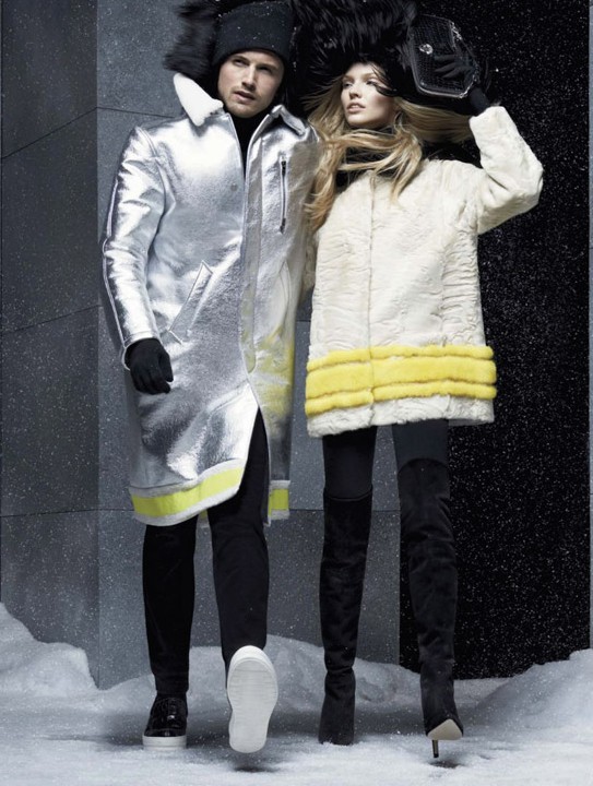 Moncler Fall 14 as seen in Bazaar