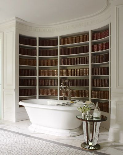 bathtub Bookcase